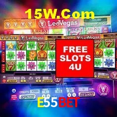 Jackpots e promoções na E55Bet