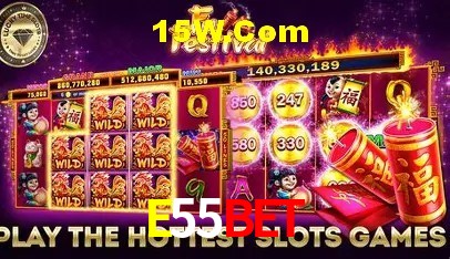 Biblioteca de slots populares na E55Bet
